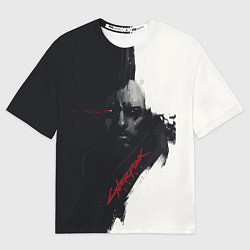 Футболка оверсайз женская Cyberpunk 2077, цвет: 3D-принт