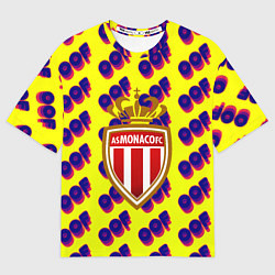 Женская футболка оверсайз Monako off