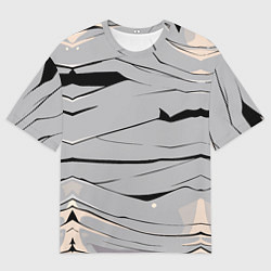 Футболка оверсайз женская Мумия бинты, цвет: 3D-принт