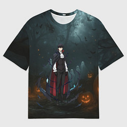 Женская футболка оверсайз Вампир Сон Джин-Ву - Поднятие уровня в одиночку ан