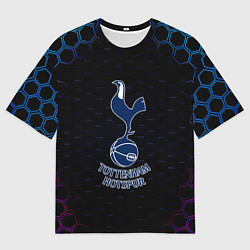 Женская футболка оверсайз ФК Тоттенхэм соты