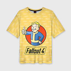 Футболка оверсайз женская Fallout 4: Pip-Boy, цвет: 3D-принт