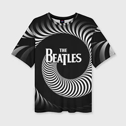 Женская футболка оверсайз The Beatles: Stereo Type