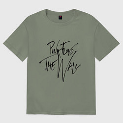 Футболка оверсайз женская Pink Floyd, цвет: авокадо