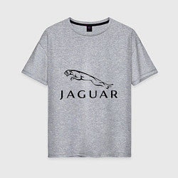Футболка оверсайз женская Jaguar, цвет: меланж