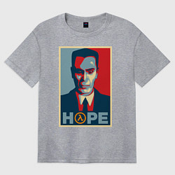 Футболка оверсайз женская G-Man Hope, цвет: меланж