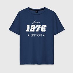 Футболка оверсайз женская Limited Edition 1976, цвет: тёмно-синий