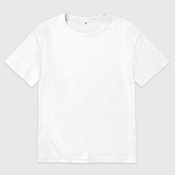 Футболка оверсайз женская Skillet: I need a Hero, цвет: белый