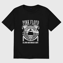 Женская футболка оверсайз Pink Floyd