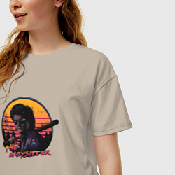 Футболка оверсайз женская The BabySitter, цвет: миндальный — фото 2