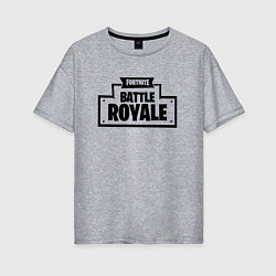 Футболка оверсайз женская Fortnite: Battle Royale, цвет: меланж