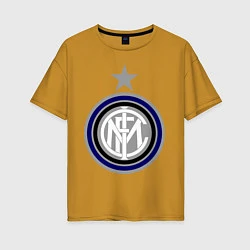Женская футболка оверсайз Inter FC