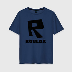 Футболка оверсайз женская ROBLOX, цвет: тёмно-синий