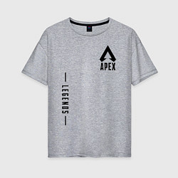 Женская футболка оверсайз Apex Legends Gamer