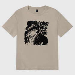 Футболка оверсайз женская JoJo, цвет: миндальный