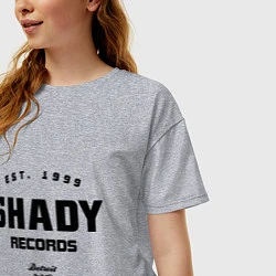 Футболка оверсайз женская Shady records, цвет: меланж — фото 2