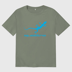 Футболка оверсайз женская AUDI, цвет: авокадо