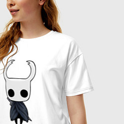 Футболка оверсайз женская Hollow Knight, цвет: белый — фото 2