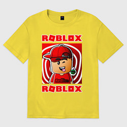Футболка оверсайз женская ROBLOX, цвет: желтый