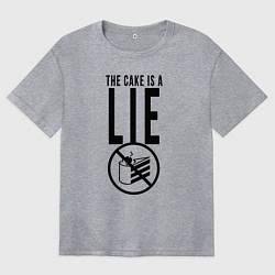 Футболка оверсайз женская PORTAL, цвет: меланж