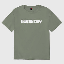 Футболка оверсайз женская GreenDay, цвет: авокадо