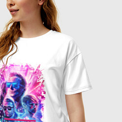Футболка оверсайз женская Muse, цвет: белый — фото 2