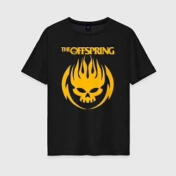 Футболка оверсайз женская THE OFFSPRING, цвет: черный