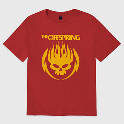 Футболка оверсайз женская THE OFFSPRING, цвет: красный