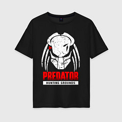 Футболка оверсайз женская PREDATOR: HUNTING GROUNDS, цвет: черный