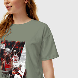 Футболка оверсайз женская ПОСЛЕДНИЙ ТАНЕЦ, цвет: авокадо — фото 2