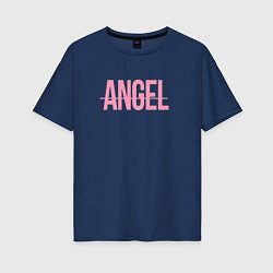 Женская футболка оверсайз Angel