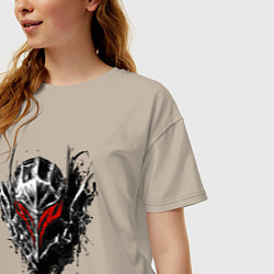 Футболка оверсайз женская BERSERK, цвет: миндальный — фото 2