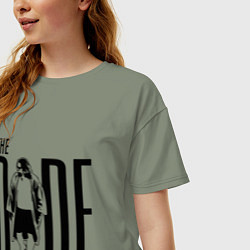 Футболка оверсайз женская The Dude, цвет: авокадо — фото 2