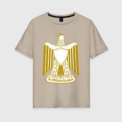 Женская футболка оверсайз Египет Египетский герб