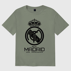 Женская футболка оверсайз Real Madrid