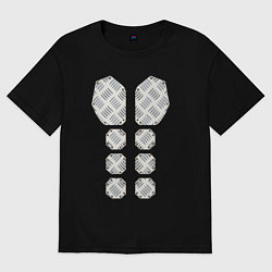 Футболка оверсайз женская Sabaton - Рыцарские доспехи, цвет: черный