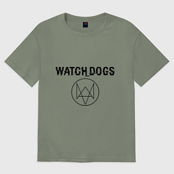 Футболка оверсайз женская Watch Dogs, цвет: авокадо