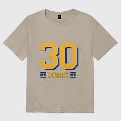Футболка оверсайз женская 30 Curry, цвет: миндальный