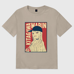 Женская футболка оверсайз Марин Китагава Sono Bisque Doll