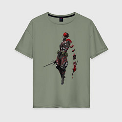 Футболка оверсайз женская Monsoon 976-AZQEE, цвет: авокадо