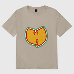 Футболка оверсайз женская Wu-Tang Colors, цвет: миндальный