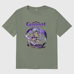 Женская футболка оверсайз Сайно Геншин Импакт