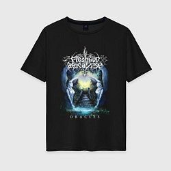 Футболка оверсайз женская Fleshgod Apocalypse Oracles, цвет: черный