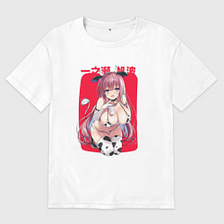 Футболка оверсайз женская Honami, цвет: белый