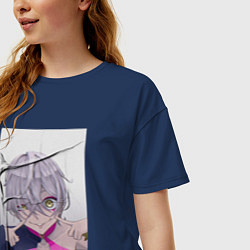 Футболка оверсайз женская Ад - Такт Опус Судьба, цвет: тёмно-синий — фото 2
