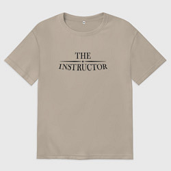 Футболка оверсайз женская Instructor, цвет: миндальный