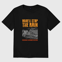 Футболка оверсайз женская CCR - Wholl Stop The Rain, цвет: черный