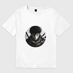 Футболка оверсайз женская Персонажа Гатс, цвет: белый