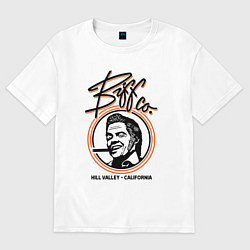 Футболка оверсайз женская Компания Биффа, цвет: белый