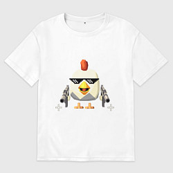 Женская футболка оверсайз Чикен Ган